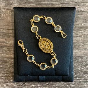 Old Soul Vintage Gold Chanel Charm Bracelet